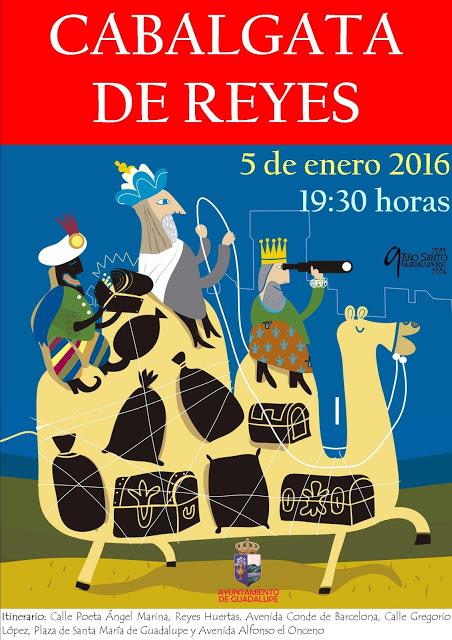 Cabalgata de Reyes 2016 - Guadalupe