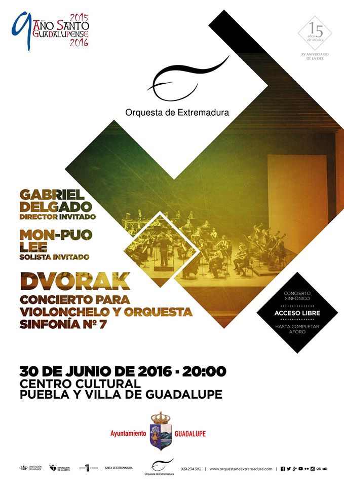 Concierto sinfónico 2016 - Guadalupe (Cáceres)