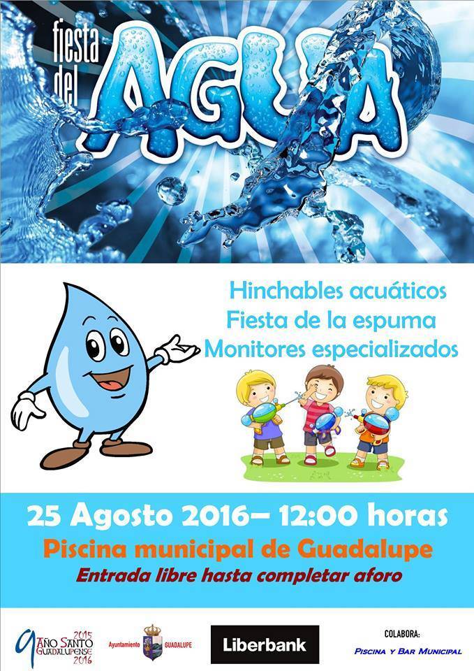 Fiesta del agua 2016 - Guadalupe (Cáceres)