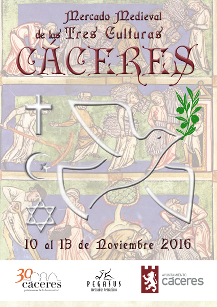 Mercado medieval de las tres culturas 2016 - Cáceres 1