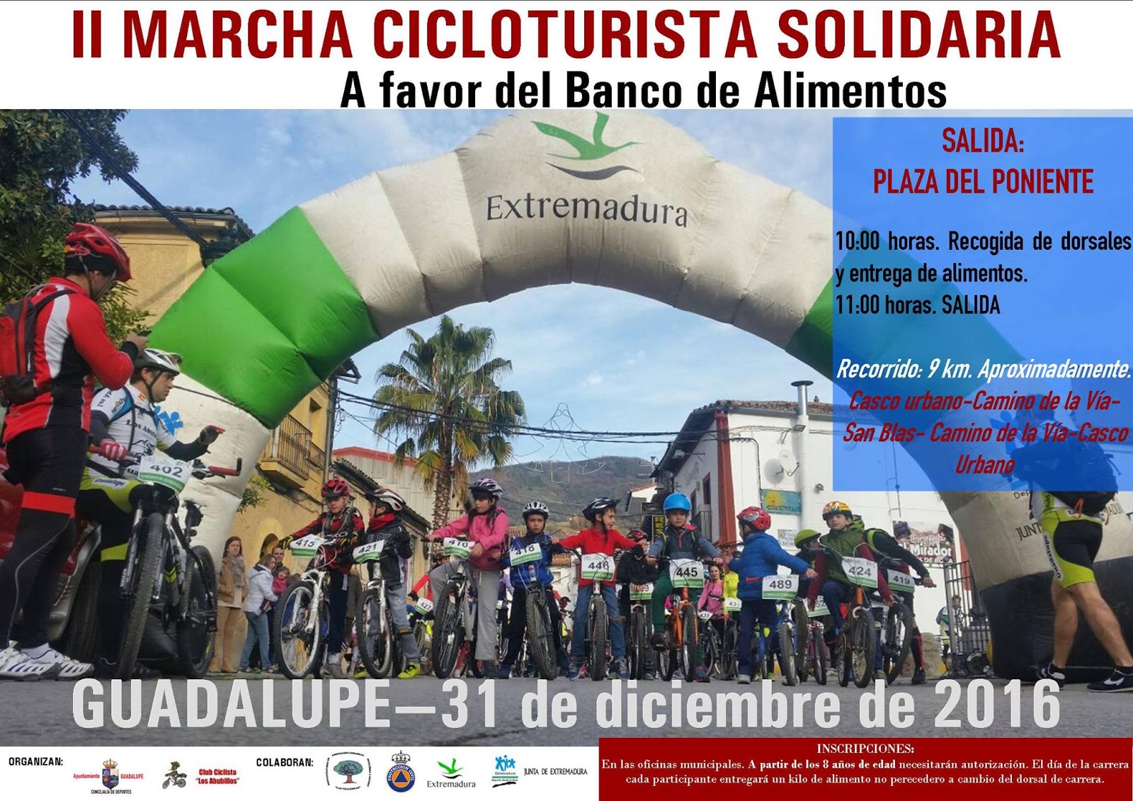 II Marcha Cicloturista Solidaria - Guadalupe