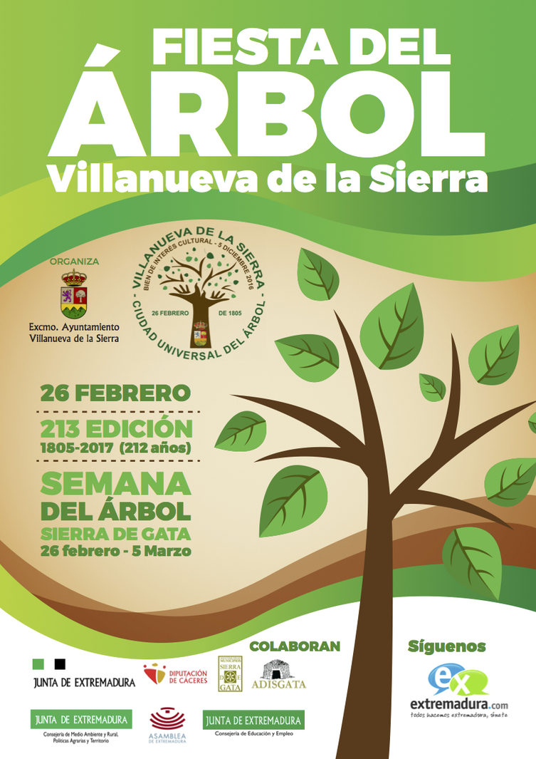 Fiesta del árbol 2017 - Villanueva de la Sierra