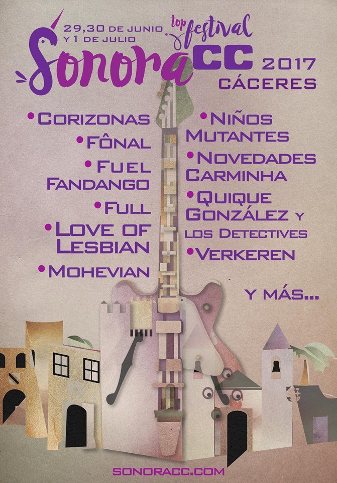 Festival Sonora CC 2017 - Cáceres