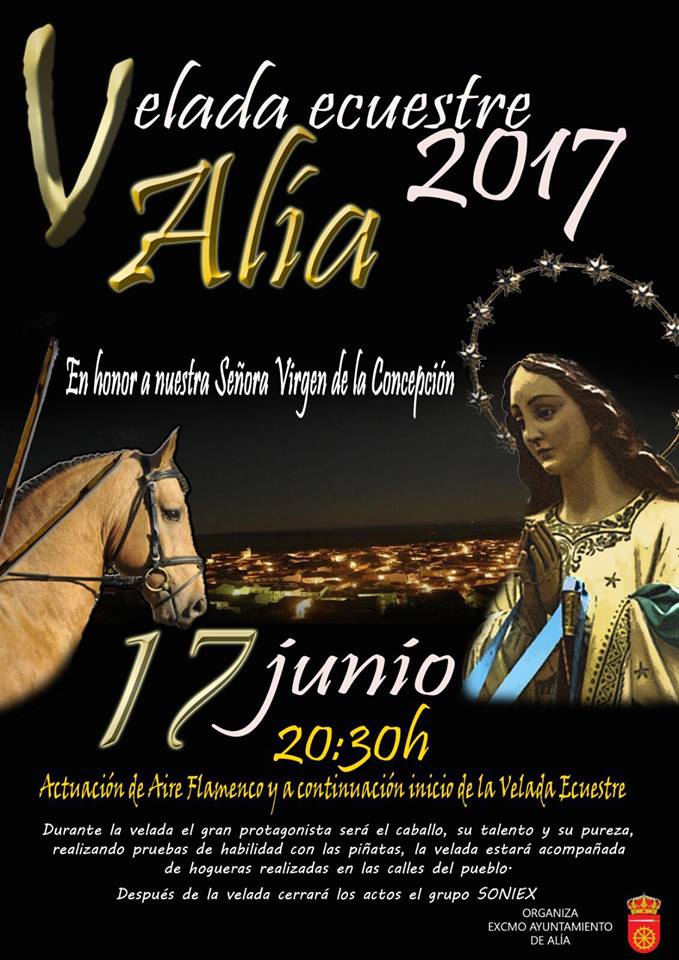 Velada ecuestre 2017 - Alía