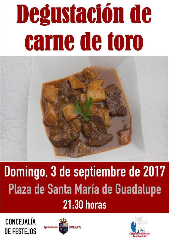 Degustación de carne de toro (2017) - Guadalupe (Cáceres)