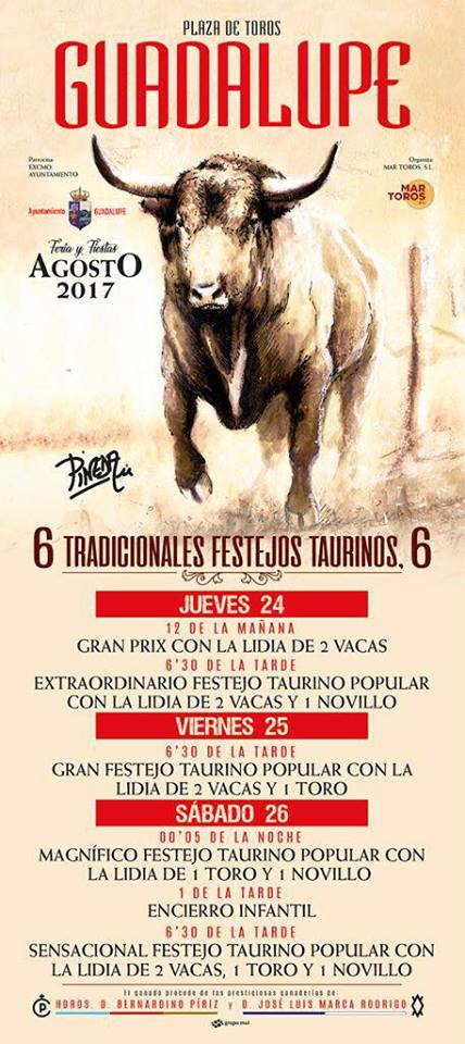 Festejos Taurinos 2017 - Guadalupe