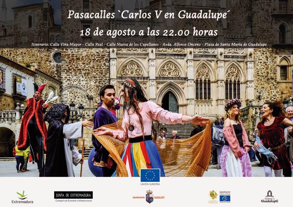 Pasacalles de Carlos V (2017) - Guadalupe (Cáceres)