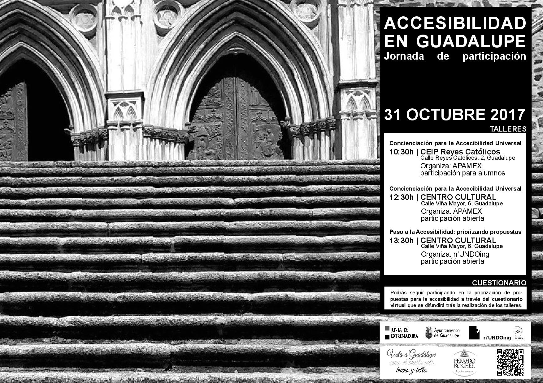Jornada de participación sobre accesibilidad 2017 - Guadalupe (Cáceres)