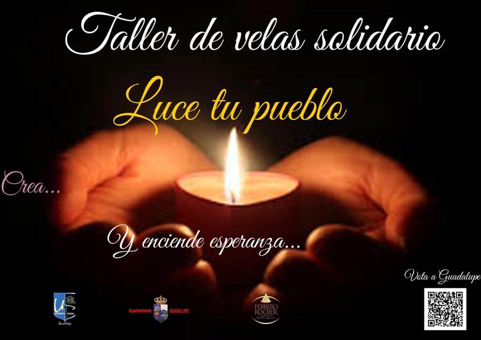 Taller de velas solidario Luce tu Pueblo (2017) - Guadalupe (Cáceres)