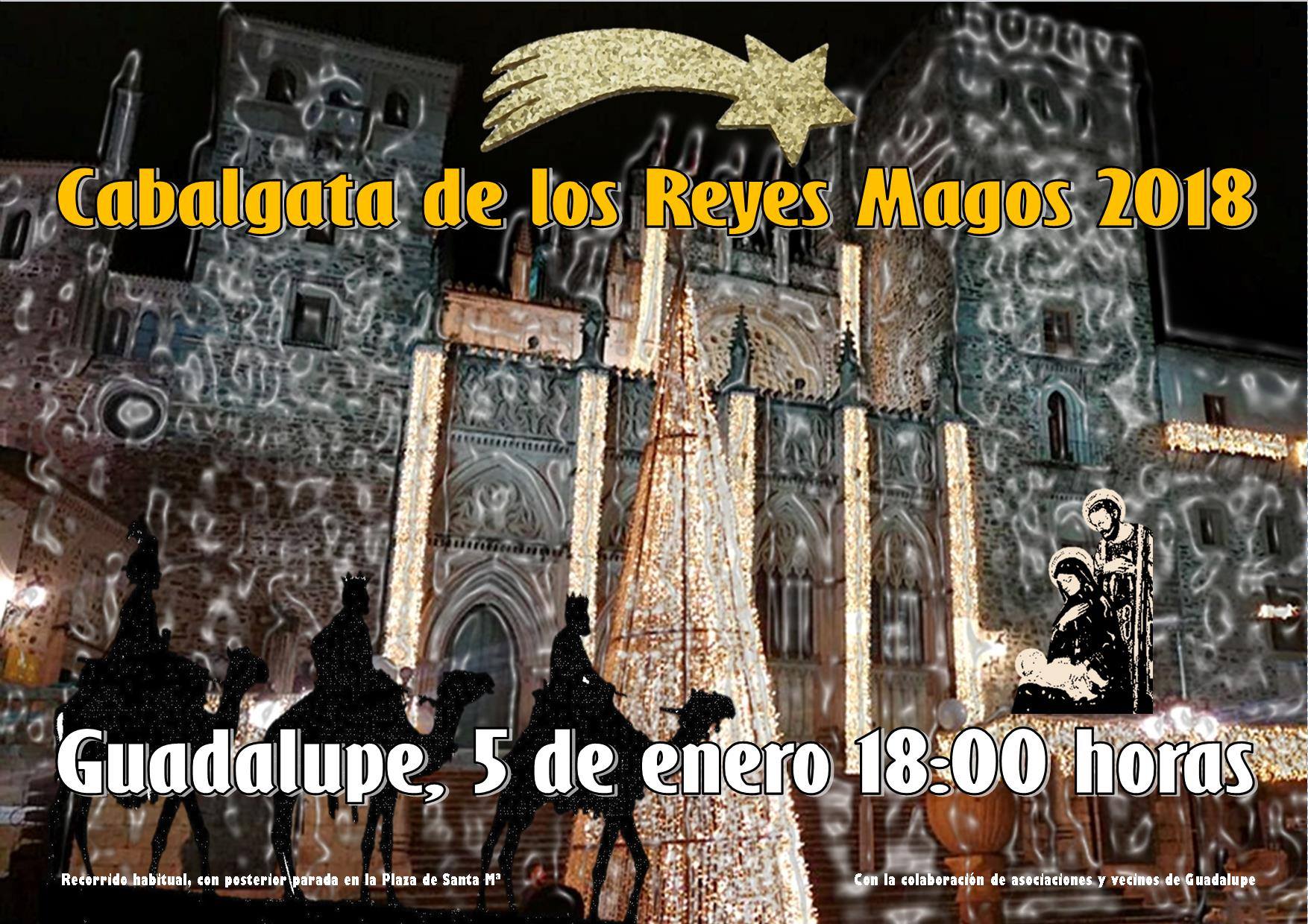 Cabalgata de los Reyes Magos 2018 - Guadalupe