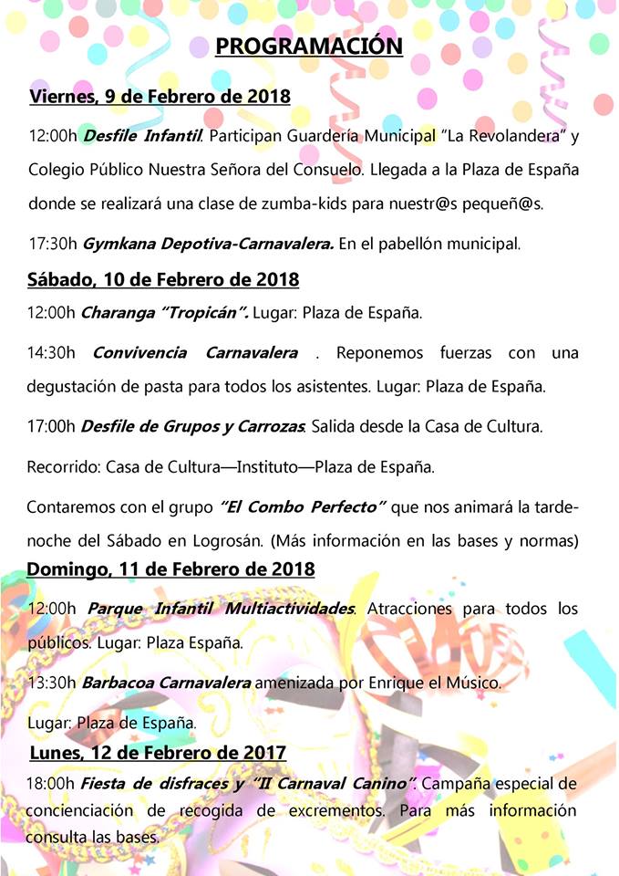 Carnaval 2018 - Logrosán (Cáceres) 2