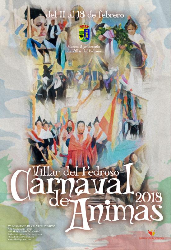 Carnaval de Ánimas 2018 - Villar del Pedroso (Cáceres)