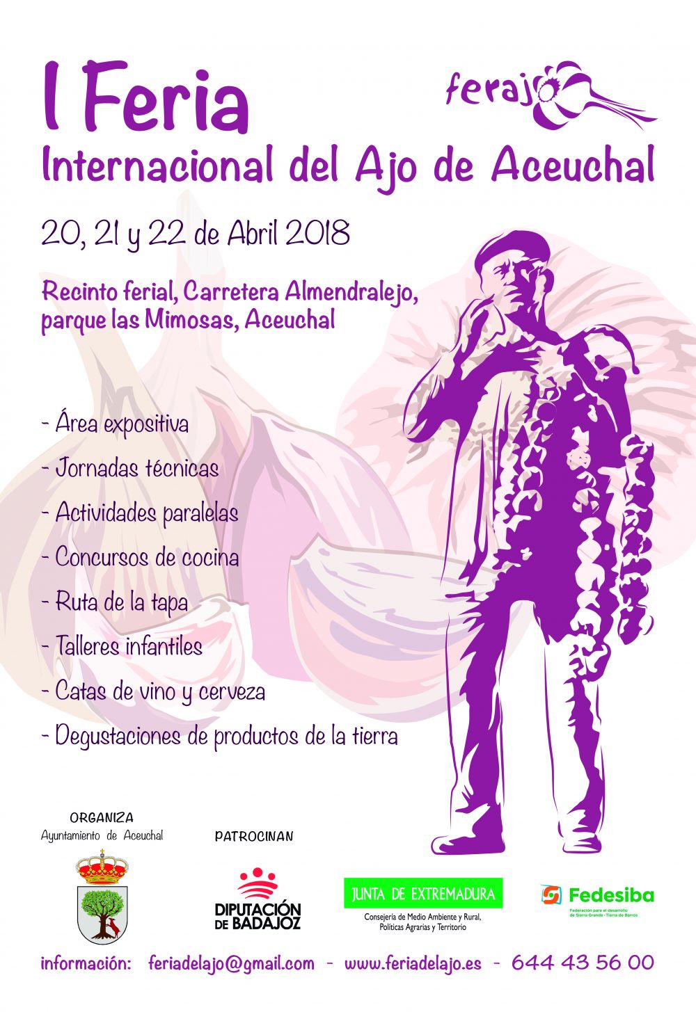 I Feria internacional del ajo - Aceuchal