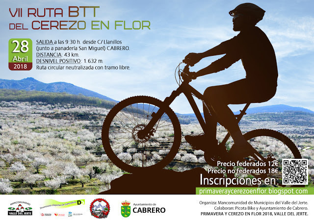 VII Ruta BTT del cerezo en flor