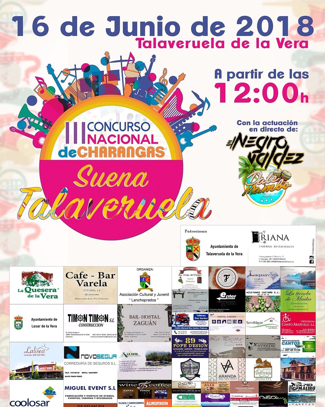 III Concurso nacional de charangas - Talaveruela de la Vera