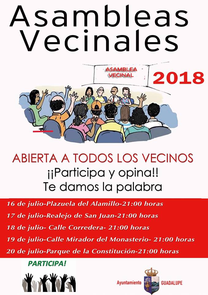 Asambleas vecinales 2018 - Guadalupe