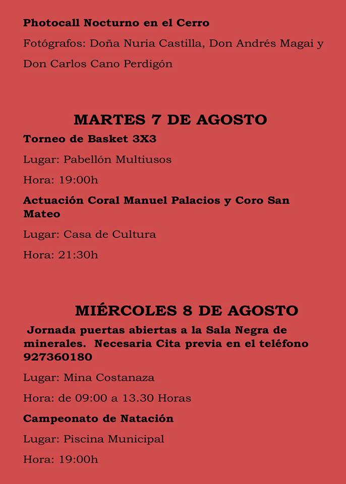 Fiestas patronales 2018 - Logrosán 5