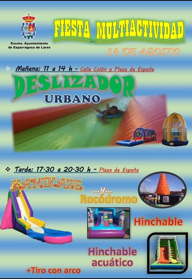 Fiesta multiactividad 2018 - Esparragosa de Lares