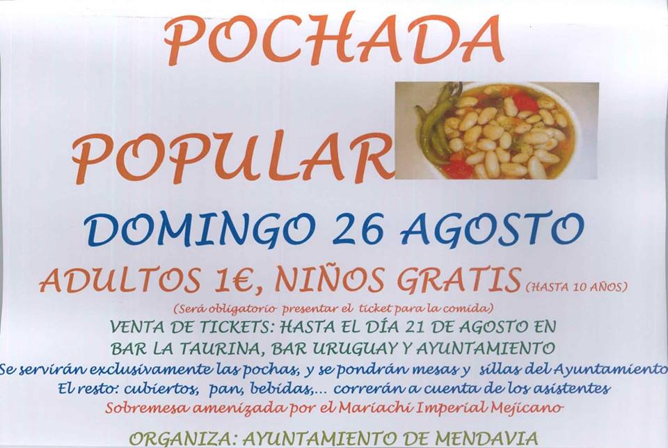 Pochada popular agosto 2018 - Mendavia (Navarra)