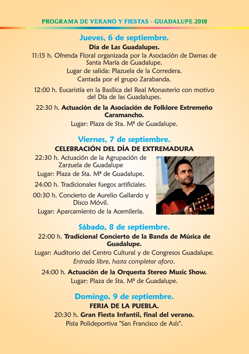 Programa de verano y fiestas 2018 - Guadalupe 11