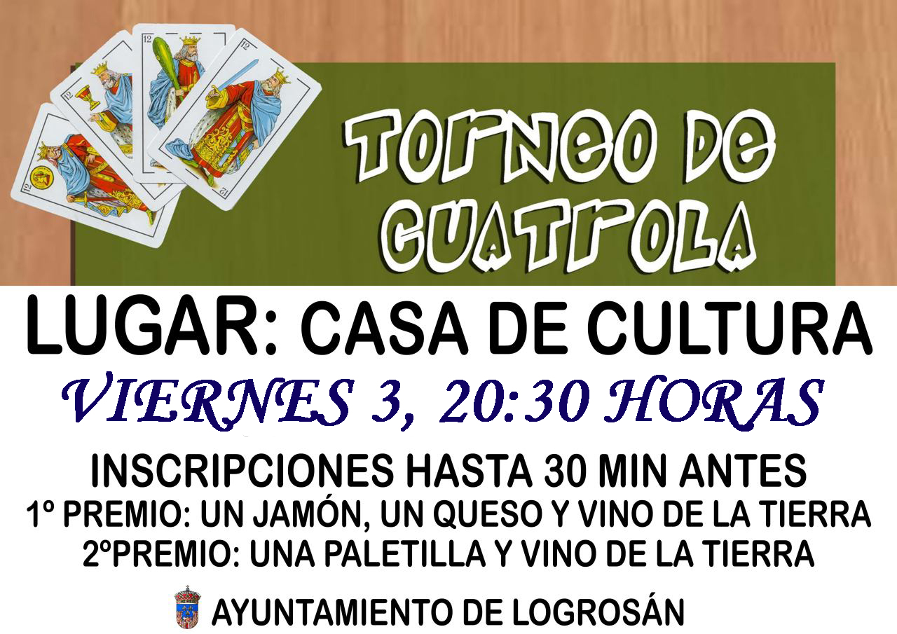 Torneo de cuatrola 2018 - Logrosán