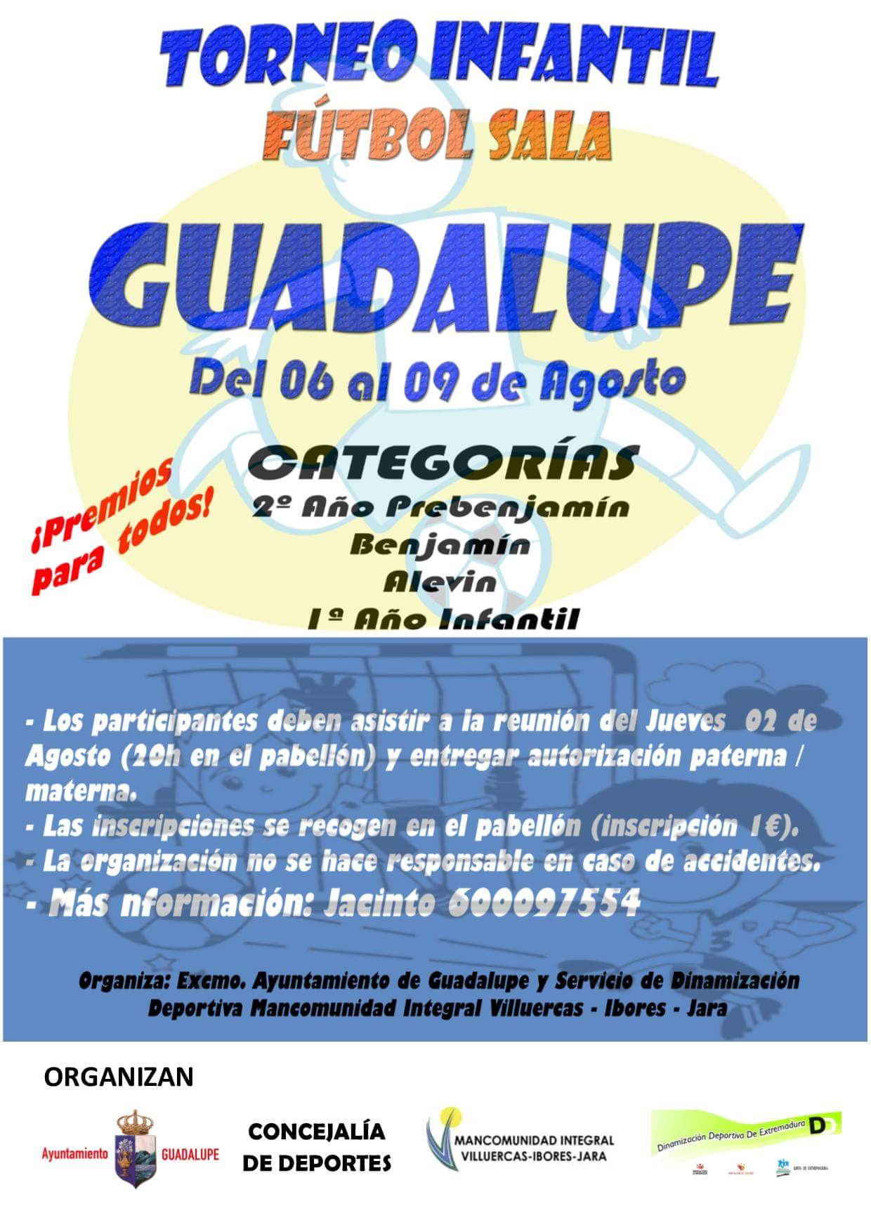 Torneo infantil de fútbol sala 2018 - Guadalupe
