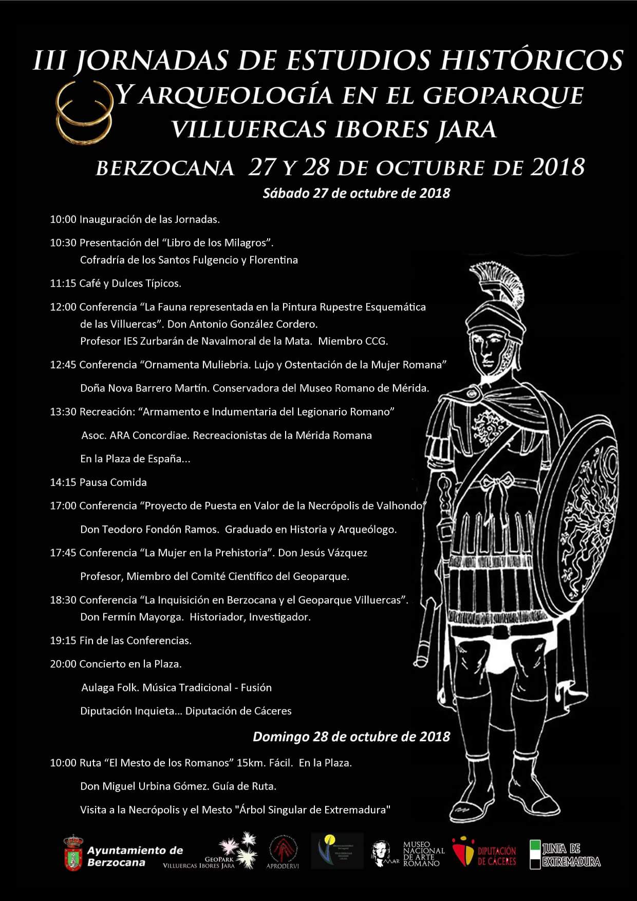 III Jornadas de estudios históricos y arqueología en el Geoparque Villuercas Ibores Jara