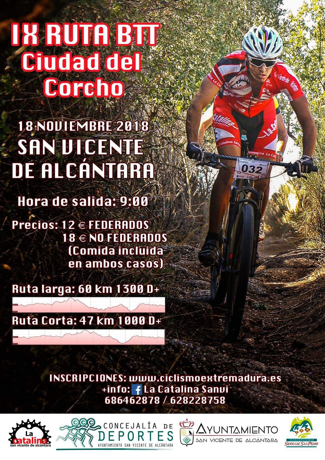 IX Ruta BTT Ciudad del Corcho