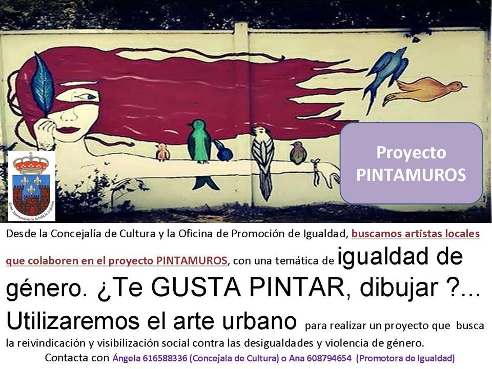 Proyecto PINTAMUROS 2018 - Logrosán (Cáceres)