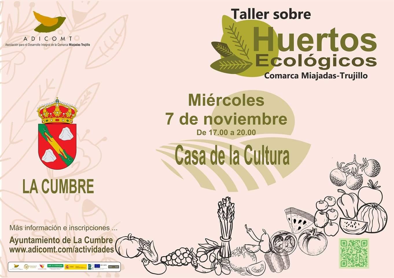 Taller de Huertos ecológicos 2018 - La Cumbre (Cáceres)