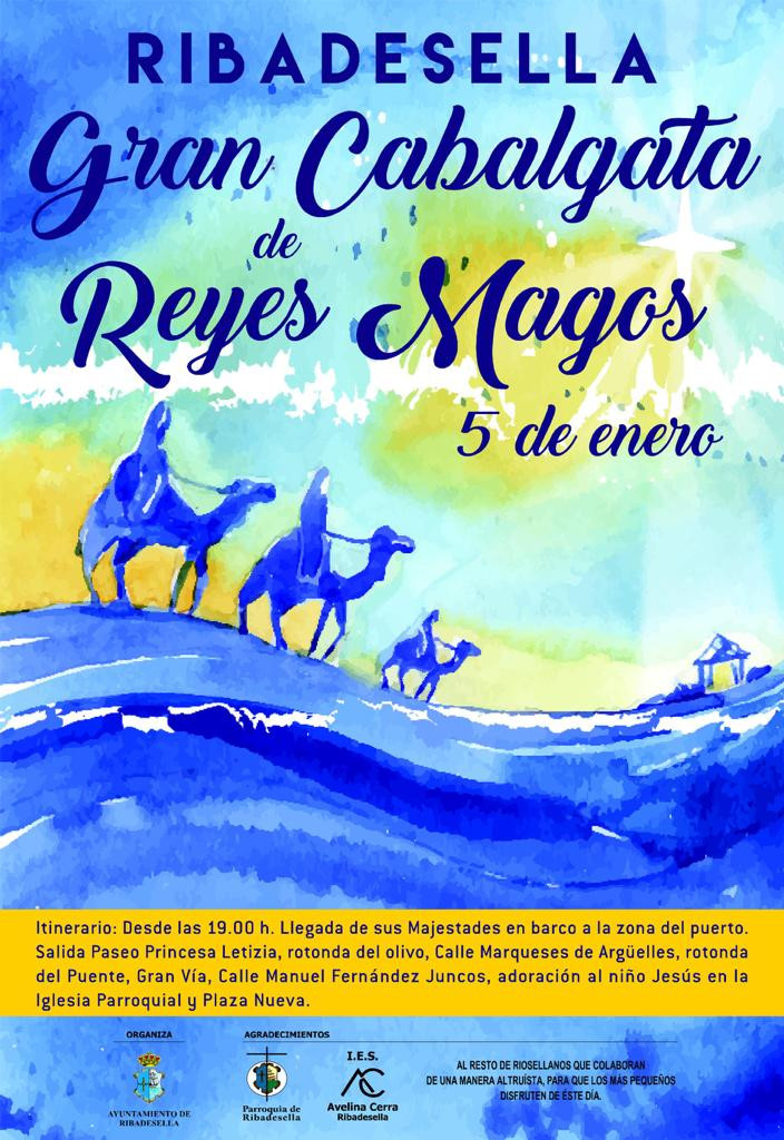 Gran cabalgata de Reyes Magos 2019 - Ribadesella (Asturias)