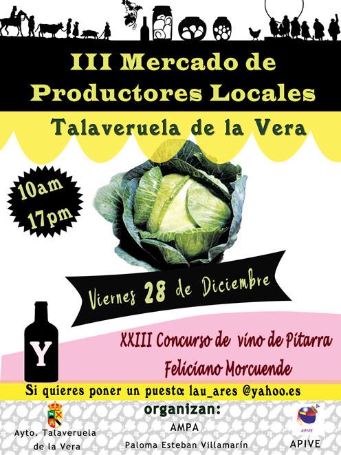 III Mercado de productores locales - Talaveruela de la Vera (Cáceres)
