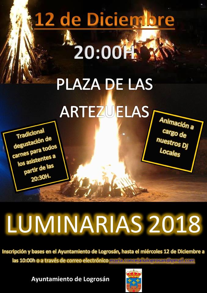 Luminarias 2018 - Logrosán (Cáceres)