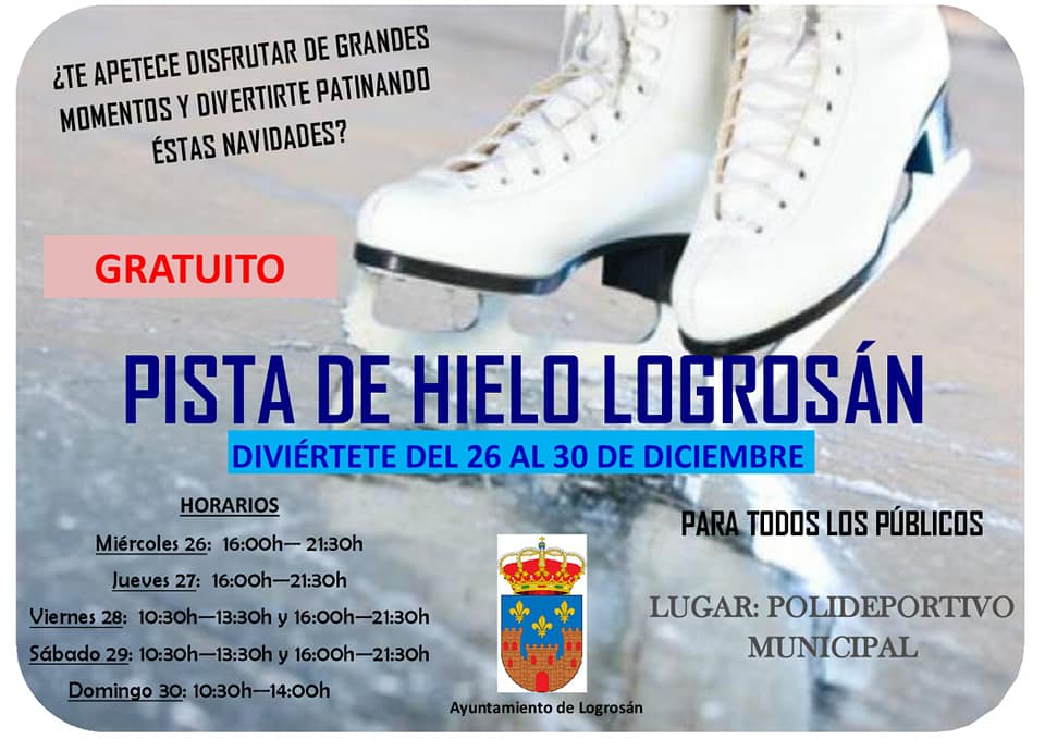 Pista de hielo 2018 - Logrosán (Cáceres)