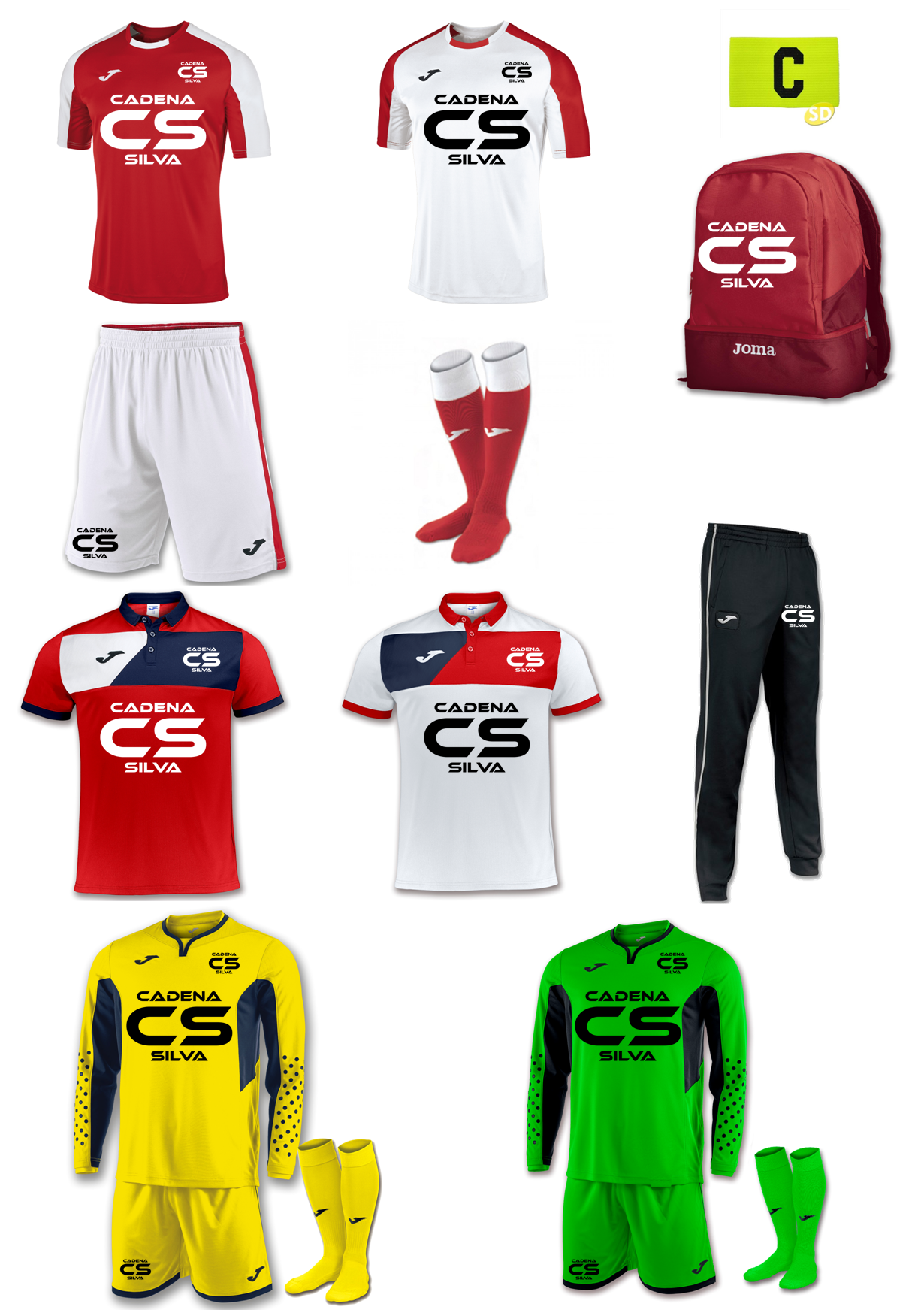 Posible equipación Cadena Silva FS 2019