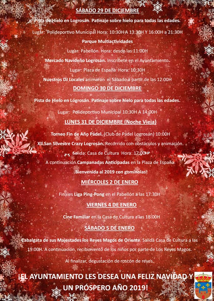 Programa de Navidad 2018 - Logrosán (Cáceres) 4