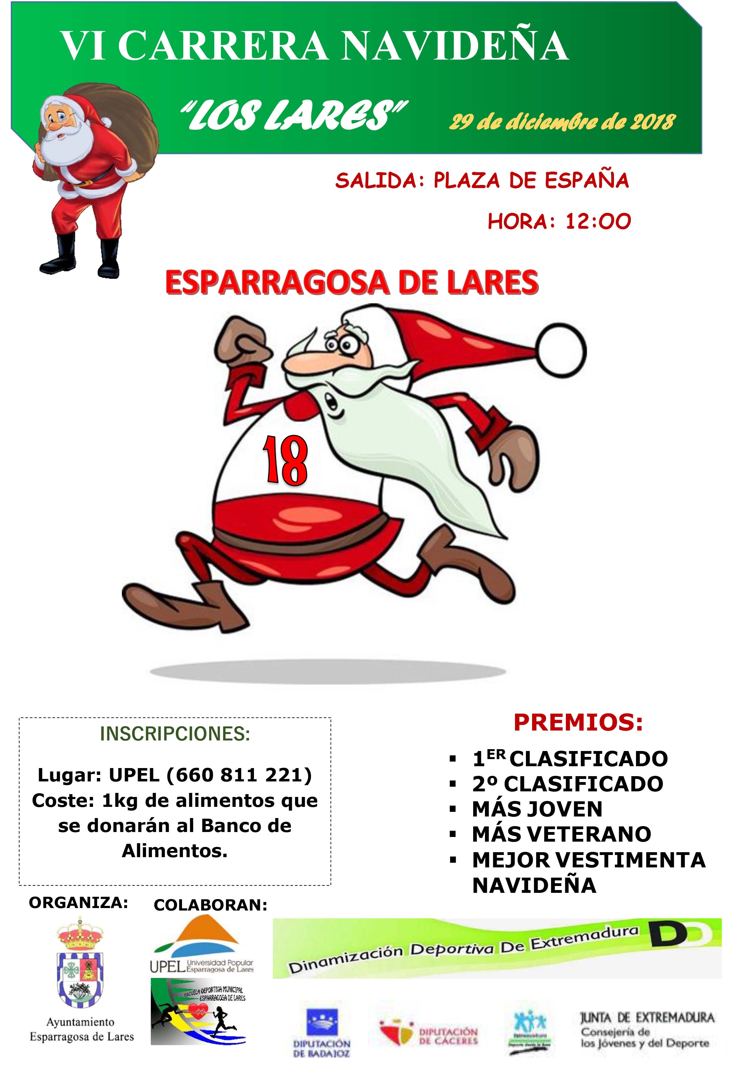 VI Carrera navideña - Esparragosa de Lares (Badajoz)