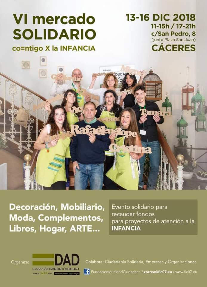 VI Merdado solidario - Cáceres