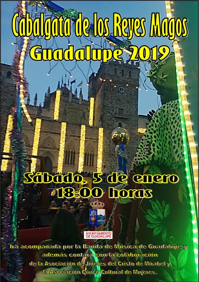 Cabalgata de los Reyes Magos 2019 - Guadalupe (Cáceres)