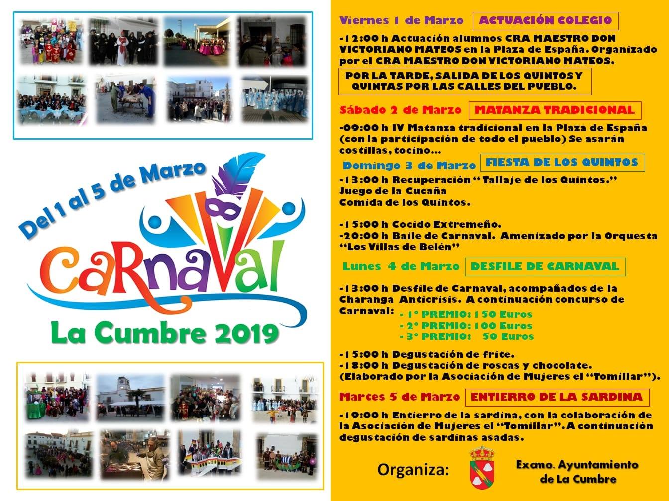 Carnaval 2019 - La Cumbre (Cáceres)