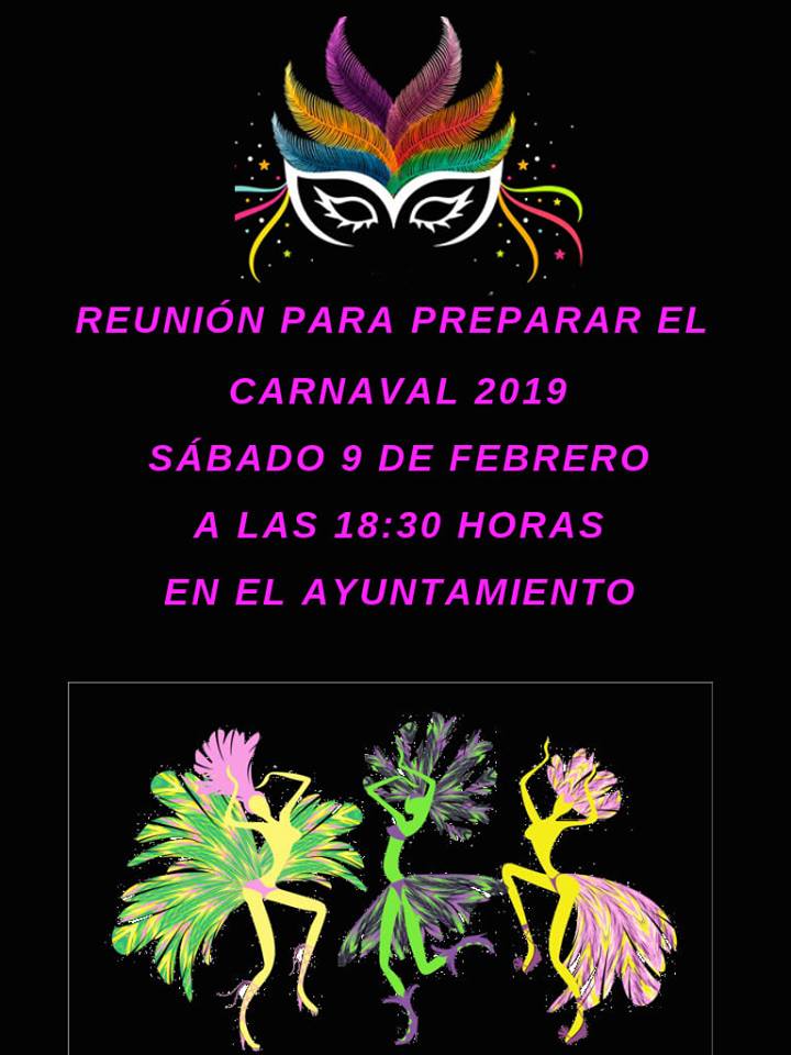 Reunión carnaval 2019 - Berzocana (Cáceres)