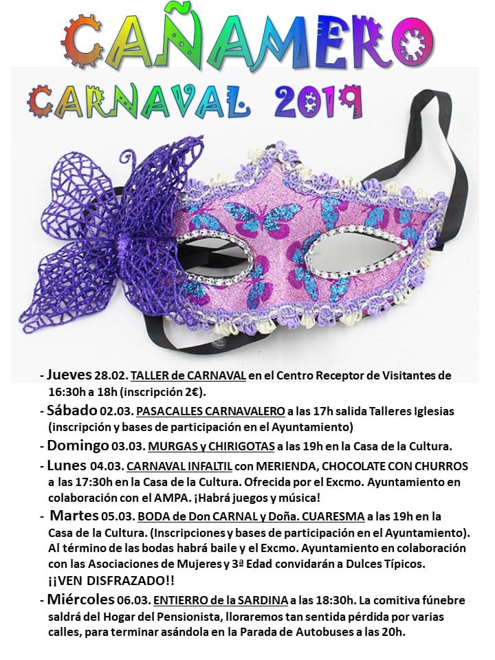 Carnaval 2019 - Cañamero (Cáceres)