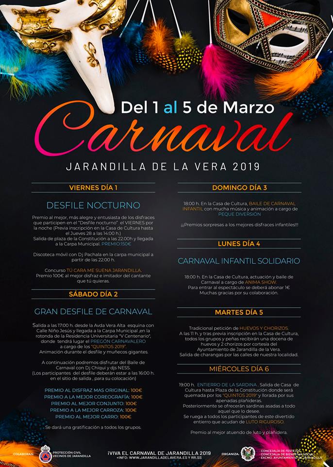 Carnaval 2019 - Jarandilla de la Vera (Cáceres)