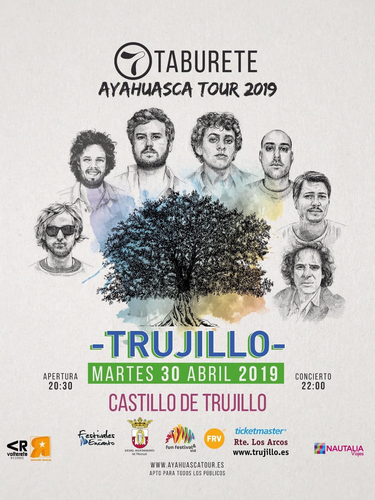 Concierto Taburete 2019 - Trujillo (Cáceres)