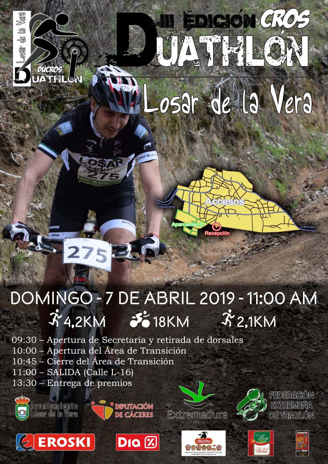 III Duatlón Cros - Losar de la Vera (Cáceres)