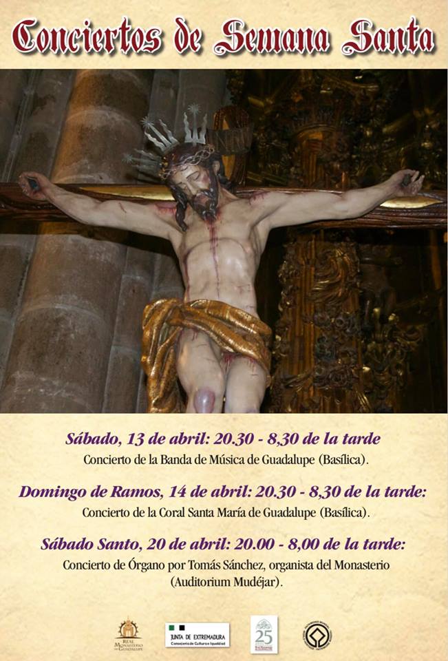 Conciertos de Semana Santa 2019 - Guadalupe (Cáceres)