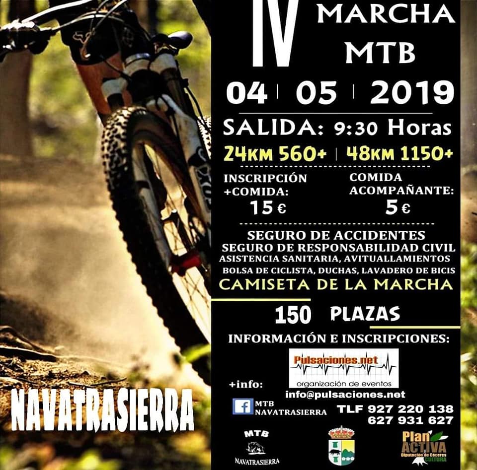 IV Marcha MTB - Navatrasierra (Cáceres)