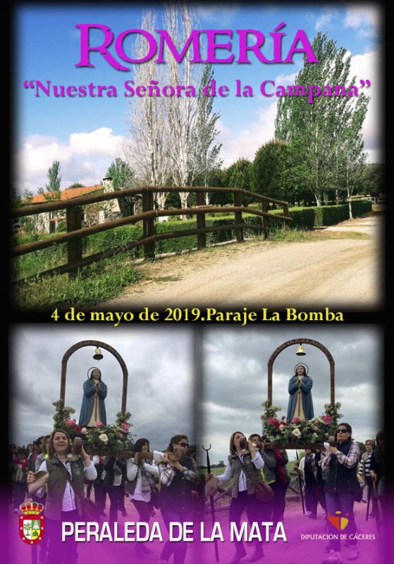 Romería Virgen de la Campana 2019 - Peraleda de la Mata (Cáceres)