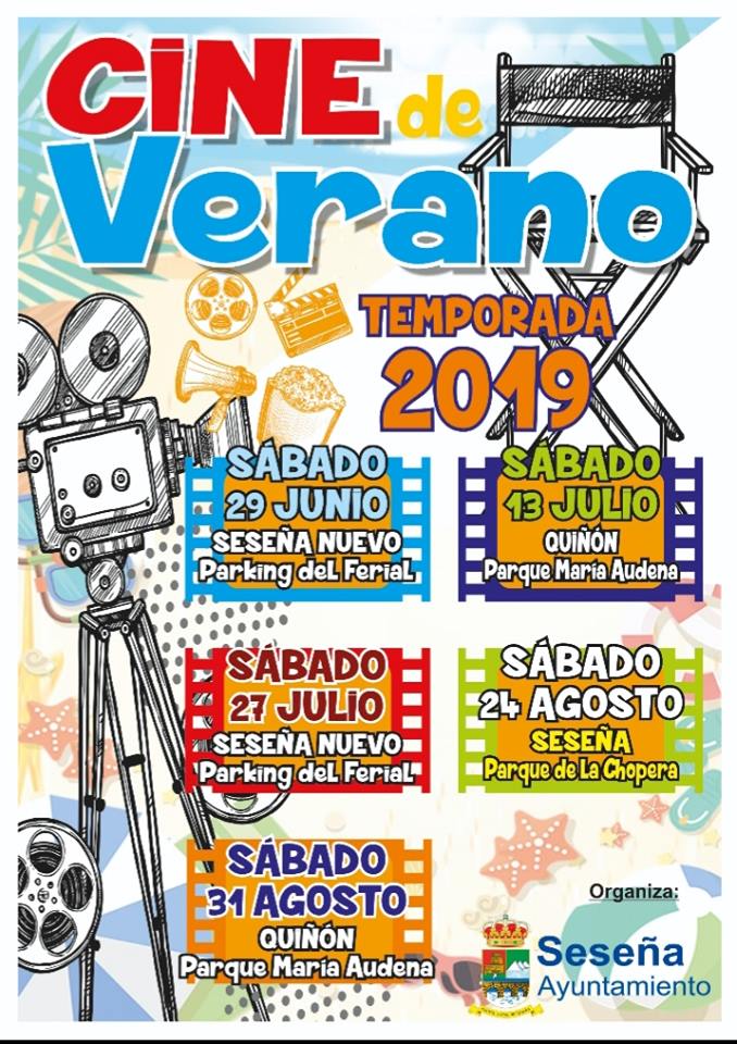 Cine de verano 2019 - Seseña (Toledo)