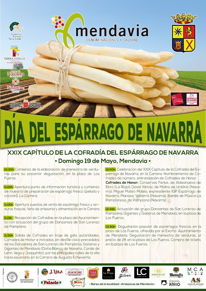 Día del espárrago de Navarra 2019